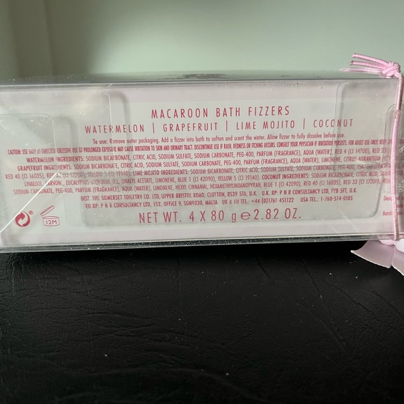 ASQUITH & SOMERSET MACAROON BATH FIZZERS - Picture 2 of 5